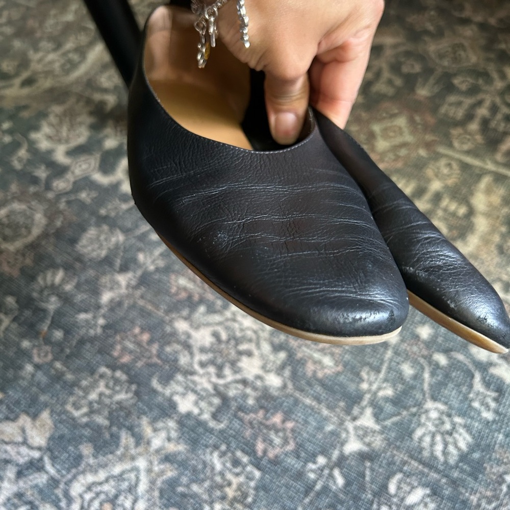 Everlane Black Day Glove Flats 7.5 - Picture 3 of 8
